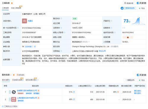 長鑫科技戰略調整 旗下存儲技術公司易主，安徽國資等接手